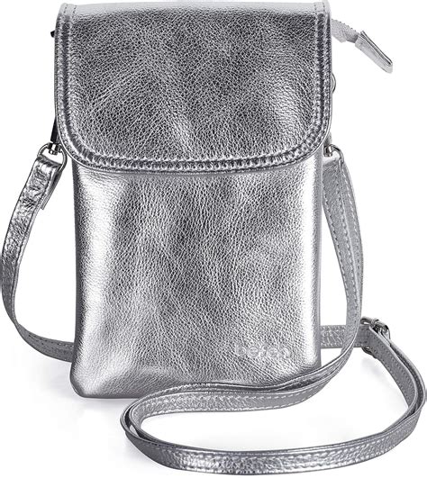 PHONE BAG in Silver for Women 